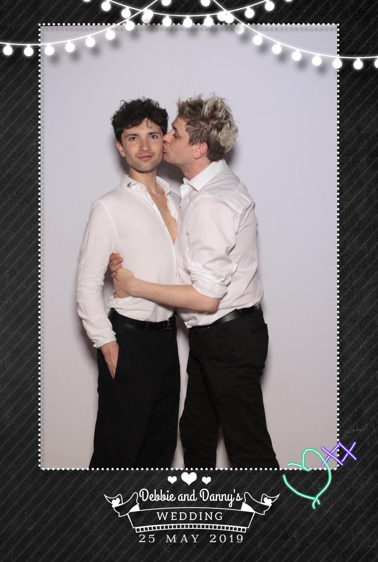 Debbie & Danny's Wedding | View more photos from the event at gallery.myphotoboothexperience.co.uk/u/MyPhotoBoothExperienceLtd/Debbie-Dannys-Wedding
